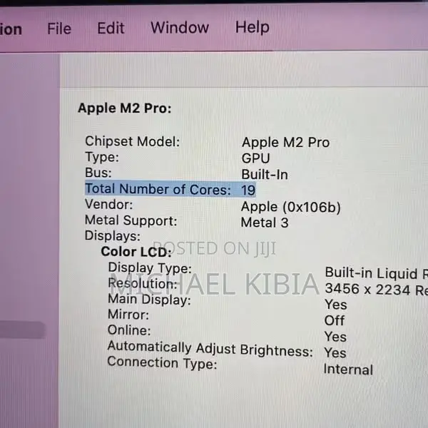 Laptop Apple MacBook Pro 2023 M2 Pro 16GB Apple M2 SSD 512GB