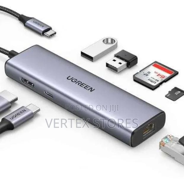 UGREEN CM512 7-in-1 Docking Station - Gray