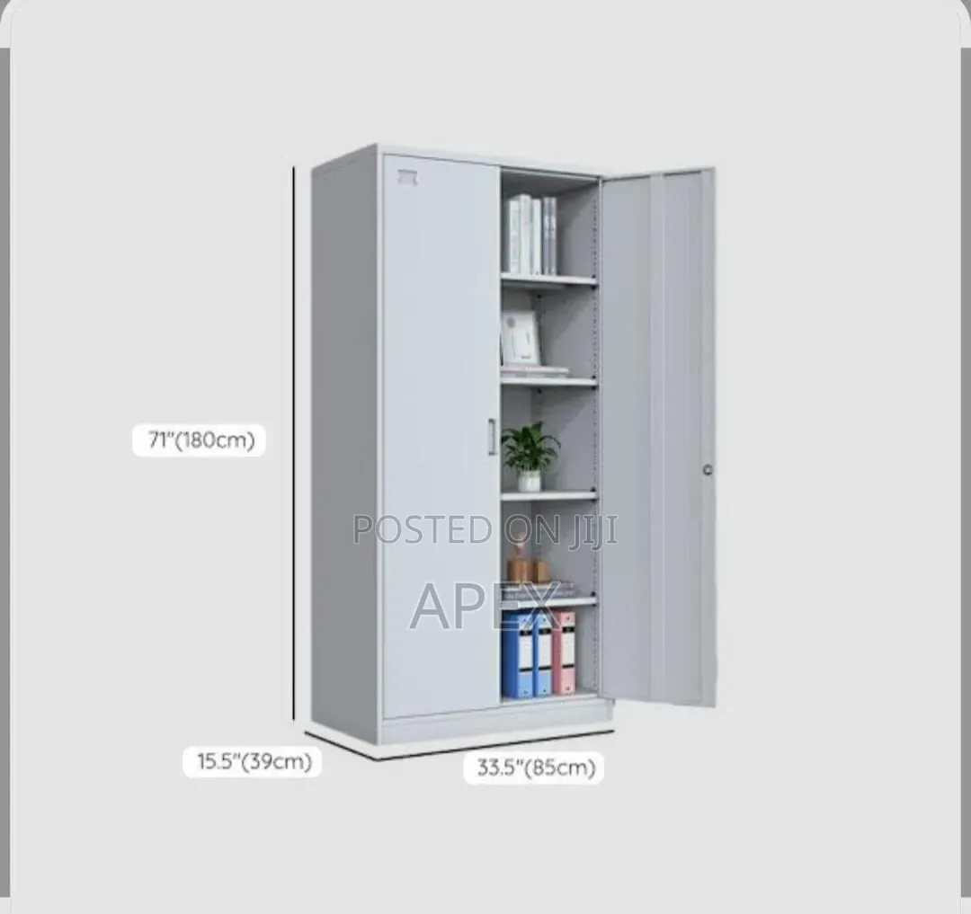 2 Doors Block Filing Cabinet.