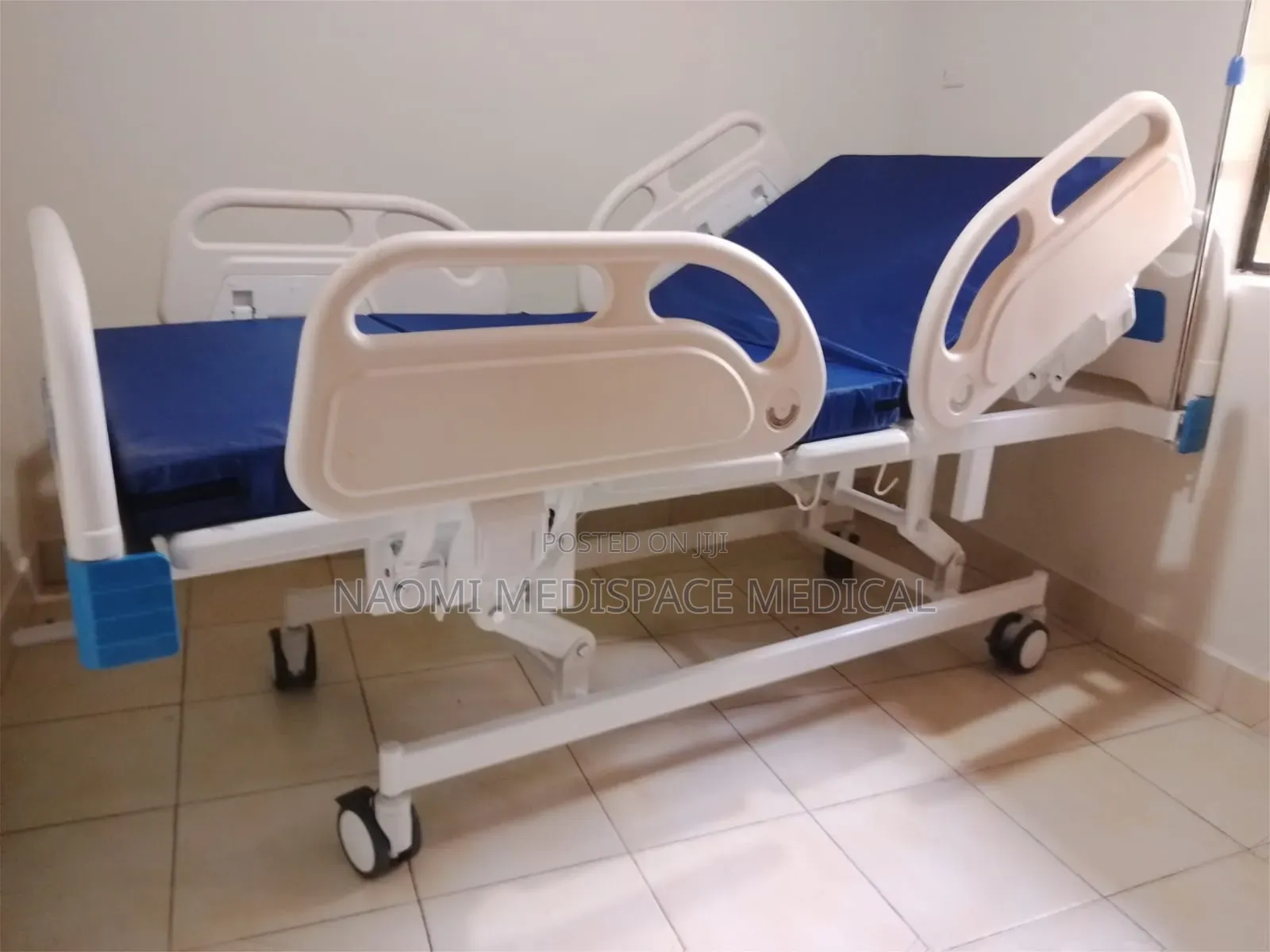 ABS 3 Crank Bed With Supportive Side Boards Complete With Matress