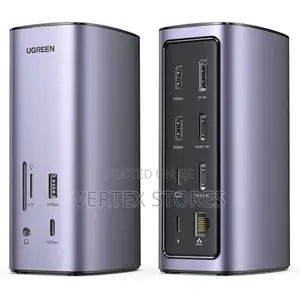 UGREEN CM555 12-in-1 PRO Docking Station - Gray