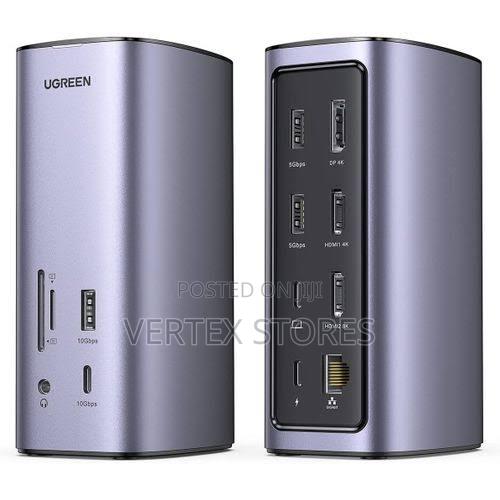 UGREEN CM555 12-in-1 PRO Docking Station - Gray