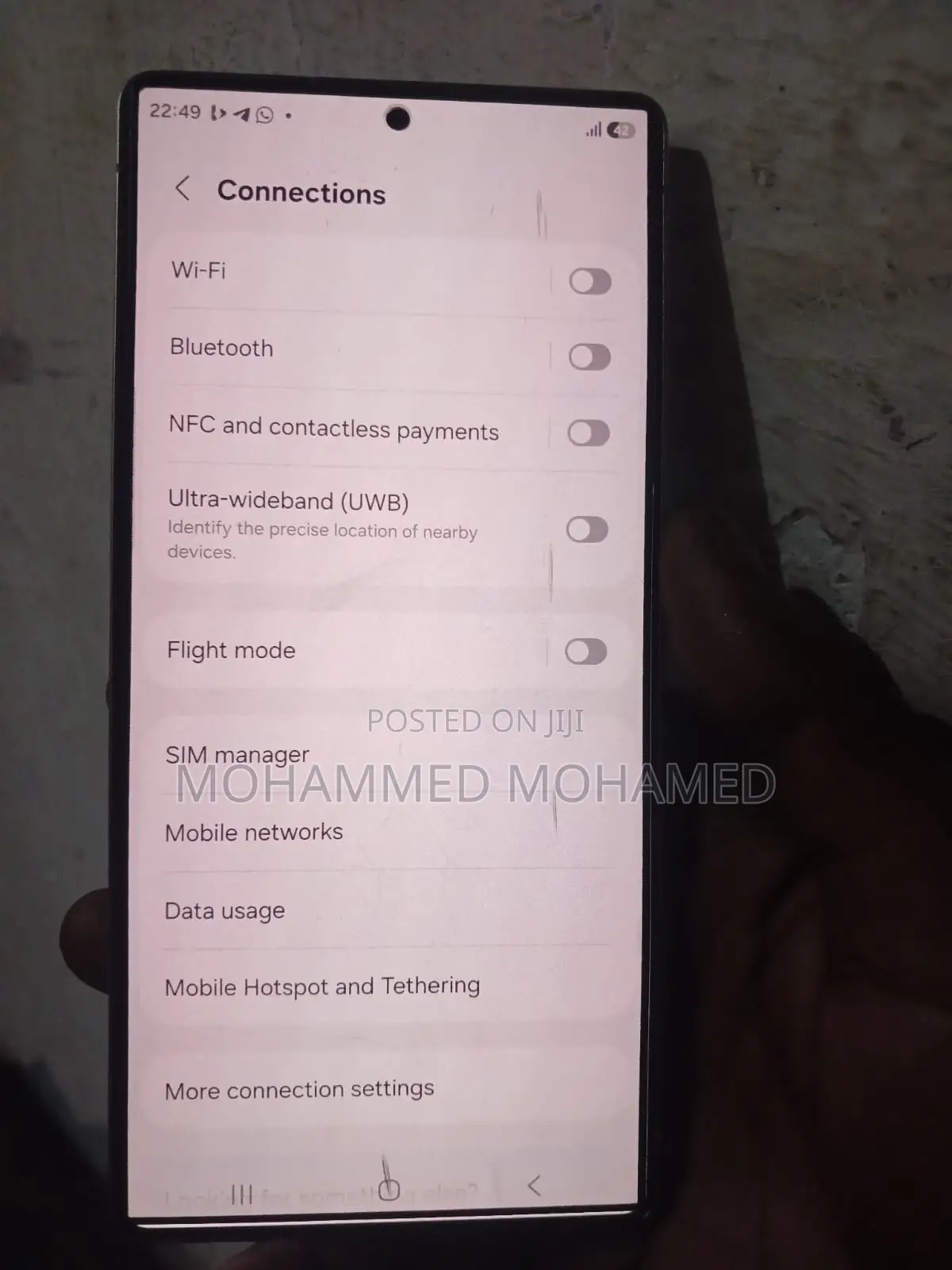 Samsung Galaxy S25 Ultra 256 GB Gray