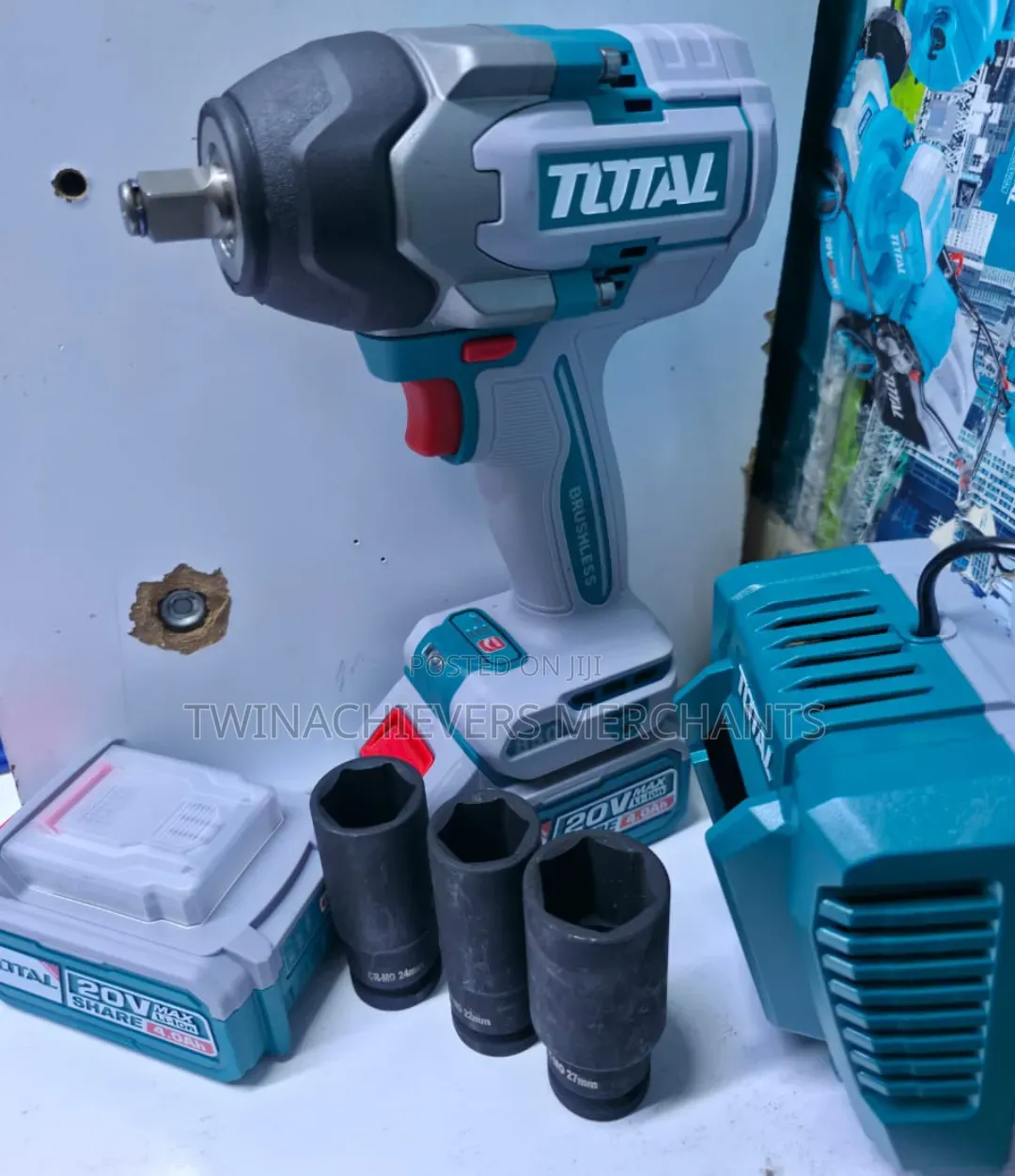 Cordless Impact Wrench/Total Impact Wrench 850nm