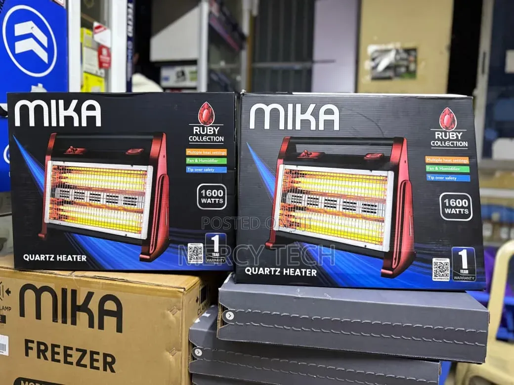 Mika MH103 Quartz Heater, 800-1600w