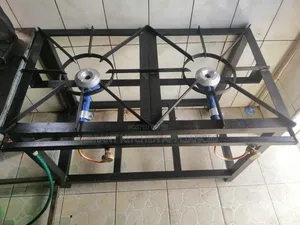 Two Burner Mild Steel Commercial Cooker