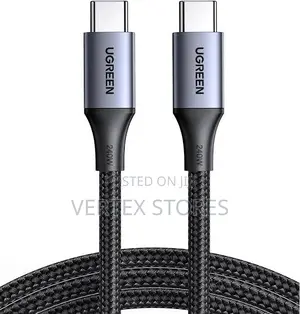 UGREEN US535 240W USB-C to USB-C Cable (1m) - Space Gray