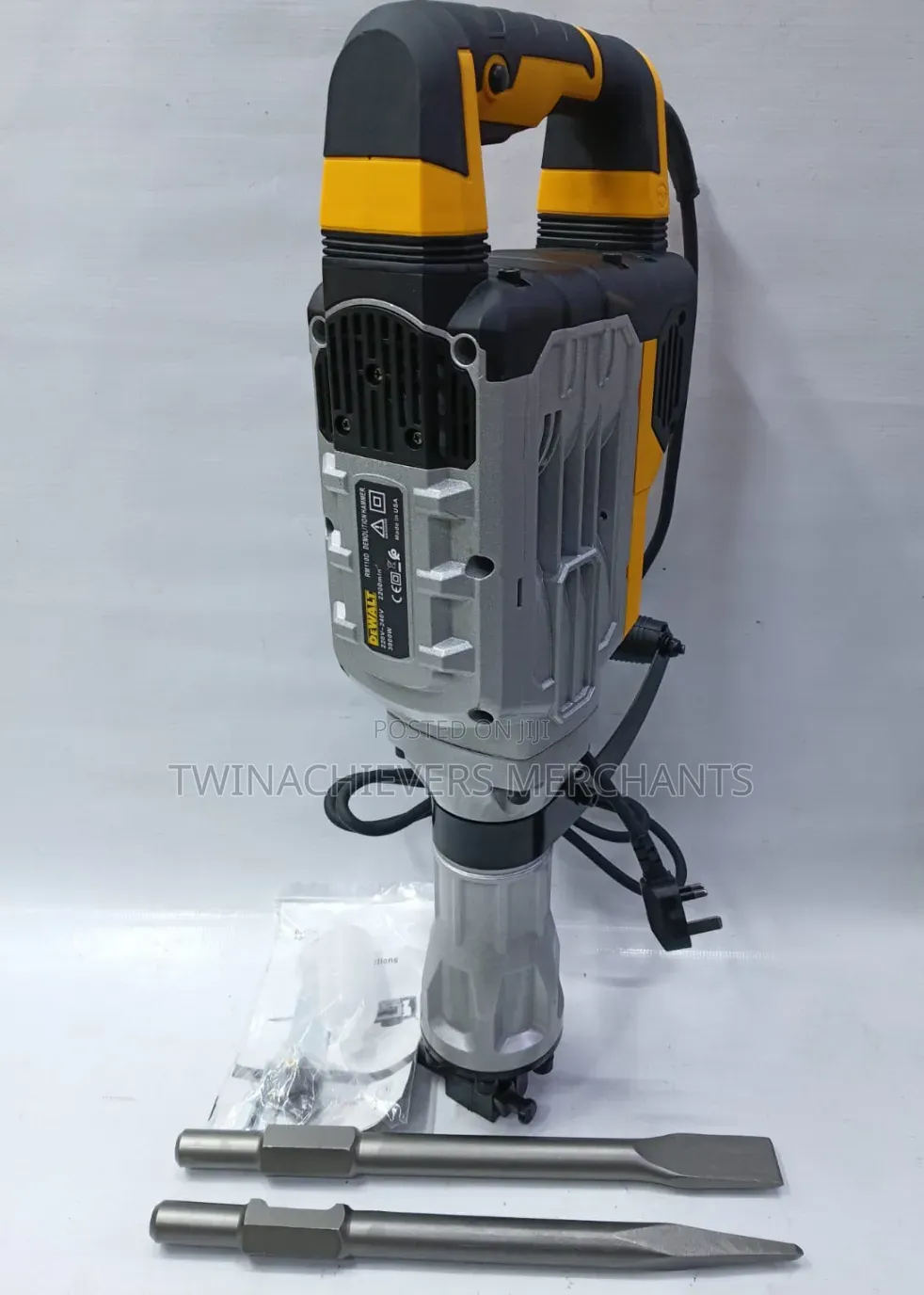 Dewalt Demolition Hammer/Jack Hammer 3800w