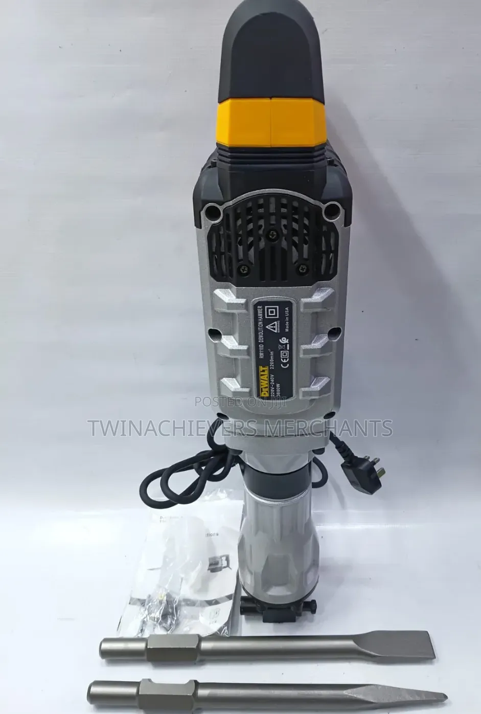 Dewalt Demolition Hammer/Jack Hammer 3800w