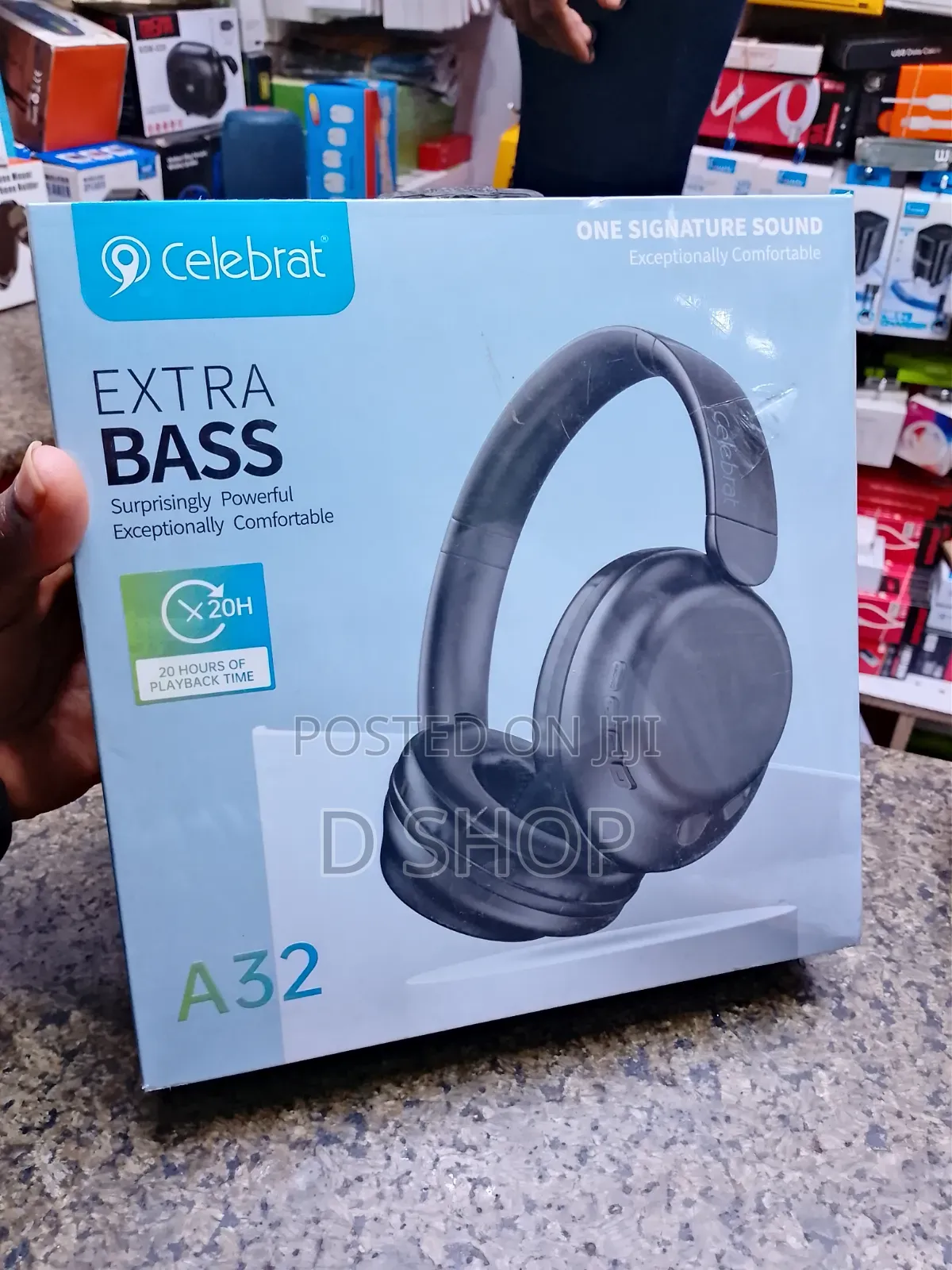Celebrat Extra Bass Headphones
