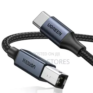 UGREEN US370 USB-C Male to USB B Male Printing Cable (1m)