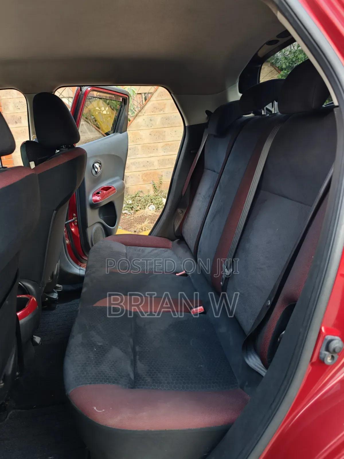 Nissan Juke 2012 Red