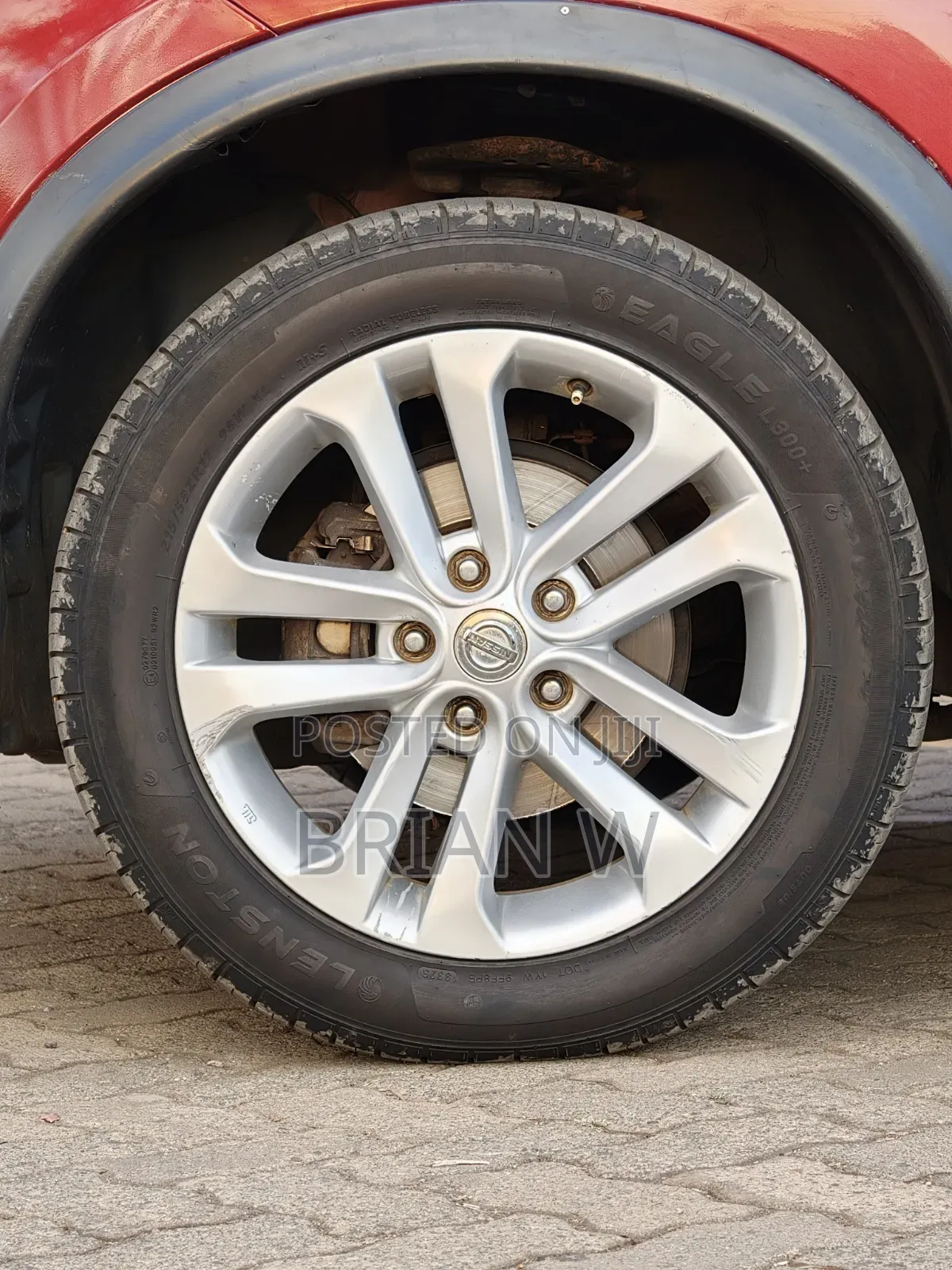 Nissan Juke 2012 Red