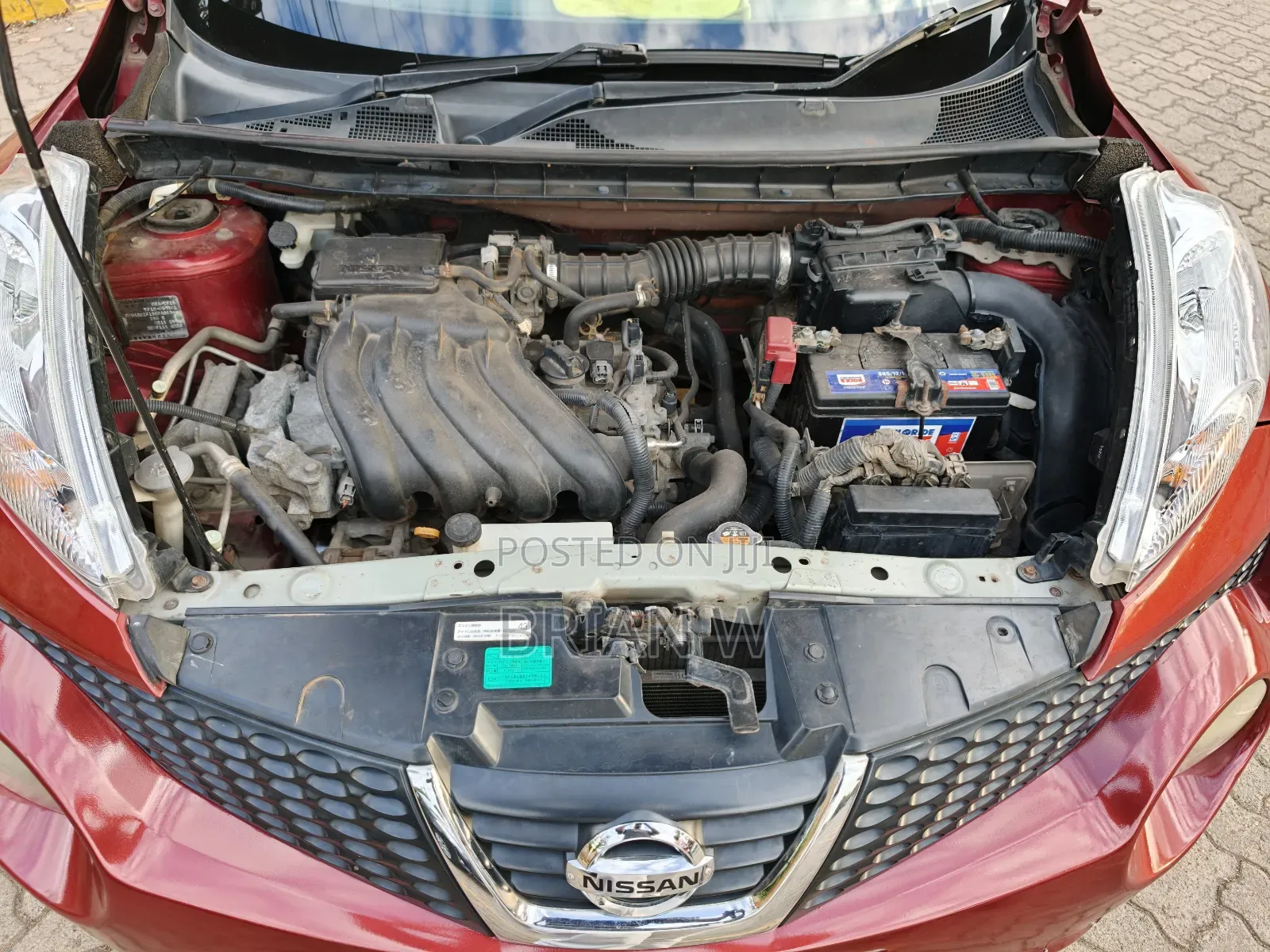 Nissan Juke 2012 Red