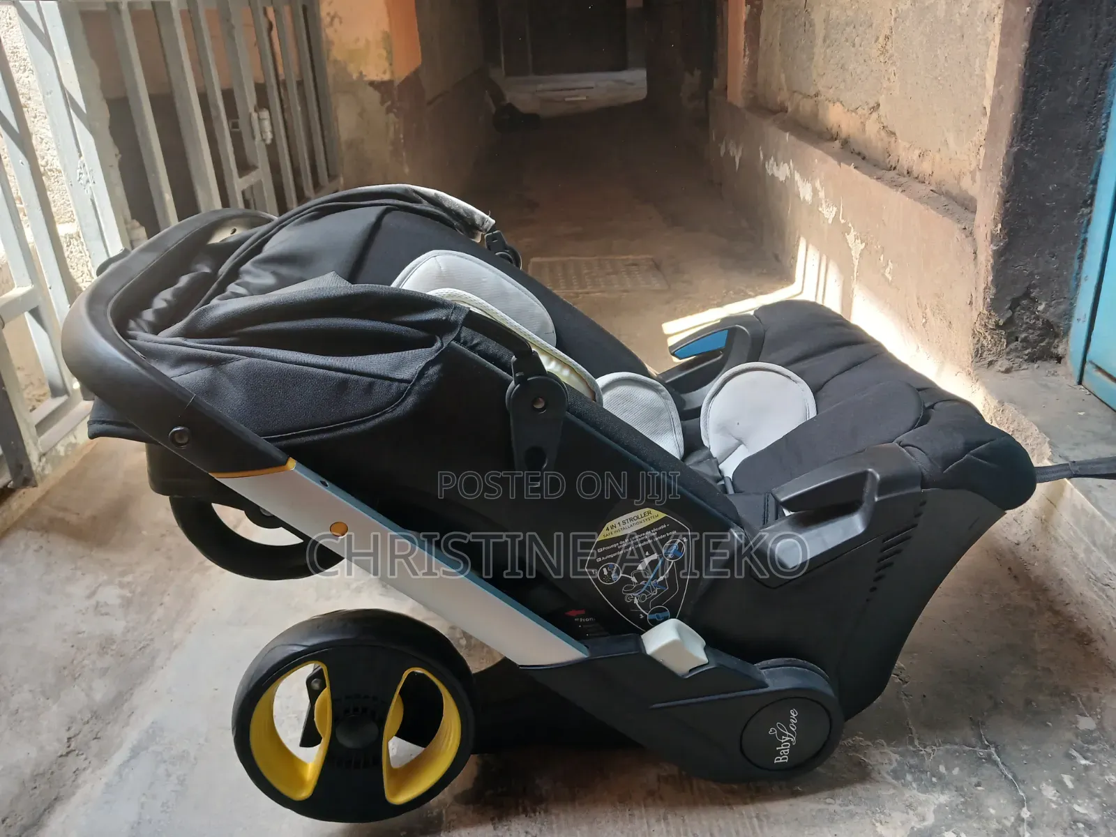 4 in 1 Stroller + a Free Portable and Foldable Baby Cosleeper With Net
