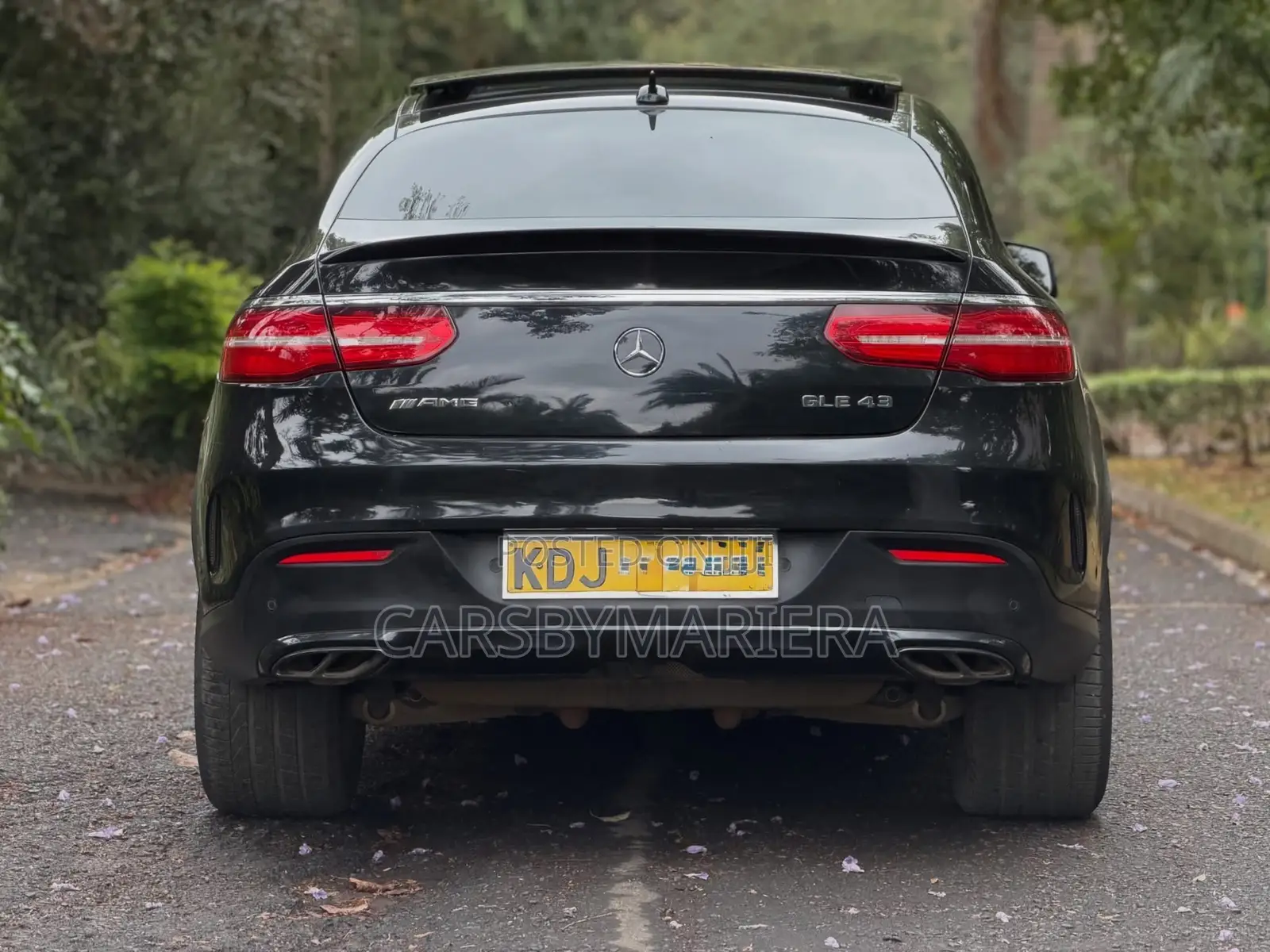 Mercedes-Benz GLE-Class AMG GLE 43 4MATIC 2019 Black
