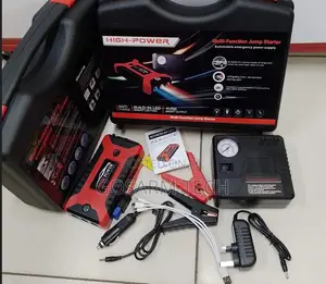 Compact Vehicle Jump Starter – Portable Power Bank for Cars