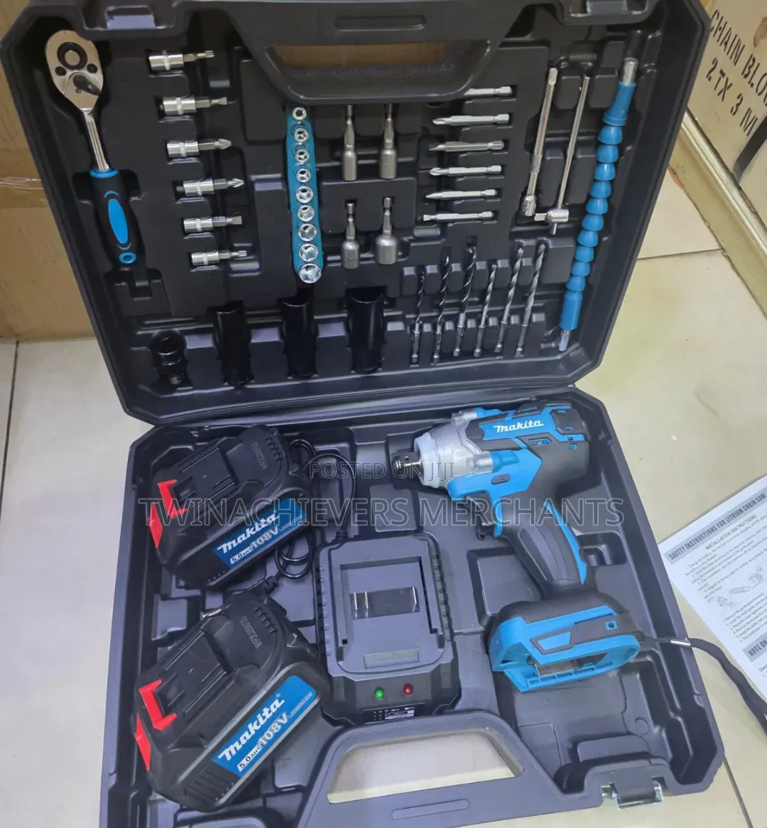 Makita Rechargeable/Cordless Impact Wrench 108v