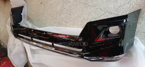 Black FRONT Bumper Lip Extension for Toyota Land Cruiser Prado, J150