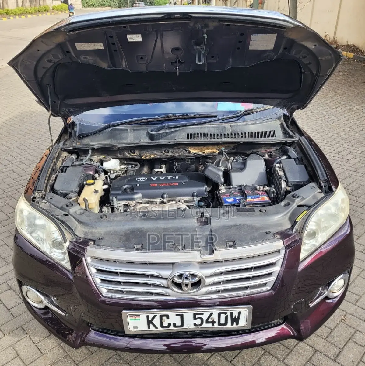 Toyota Vanguard 2011 Purple