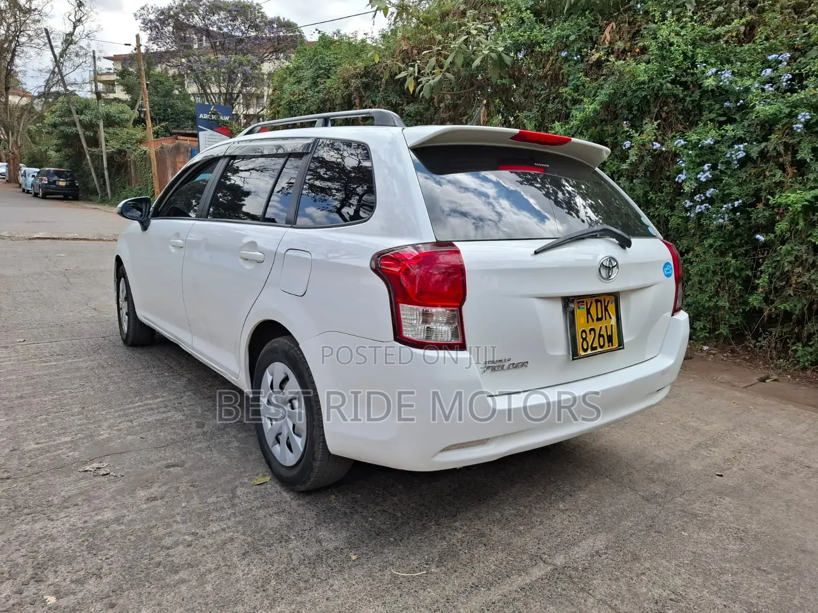 Toyota Corolla Fielder 2015 White