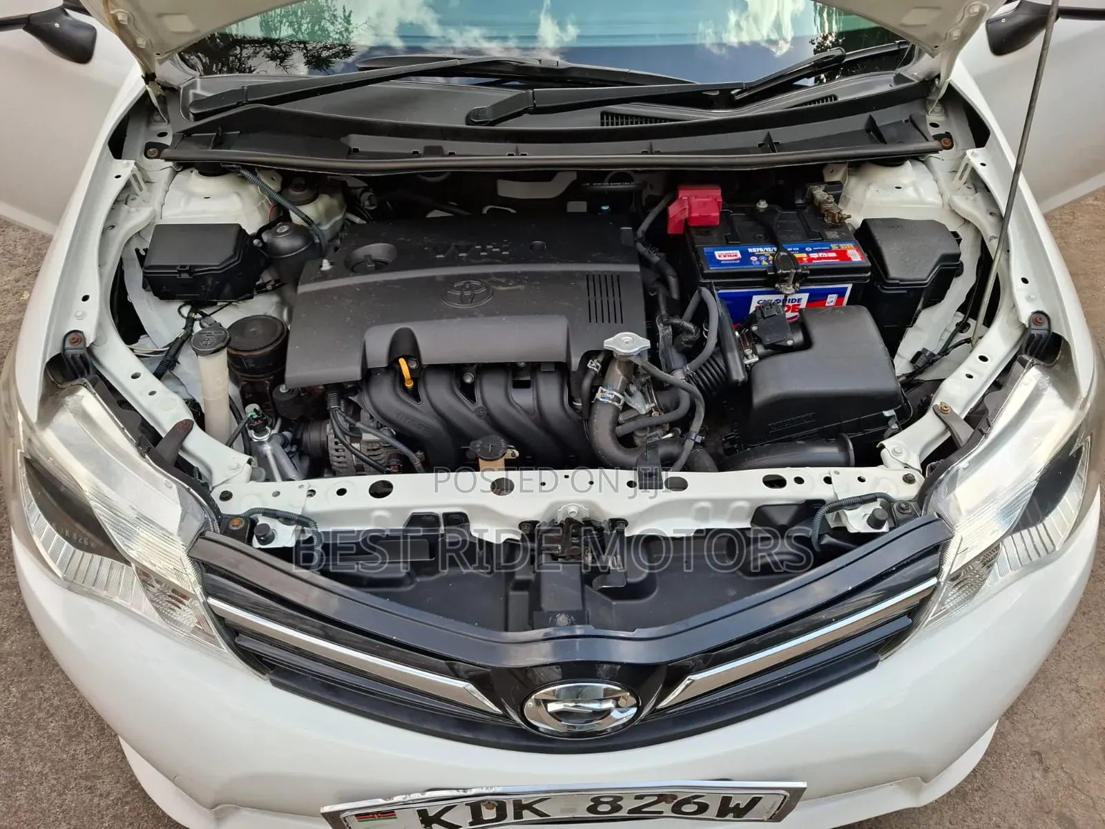 Toyota Corolla Fielder 2015 White