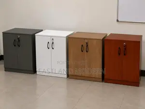 2 Door Office Storage Cabinet – Lockable Wooden Filing Cabinet