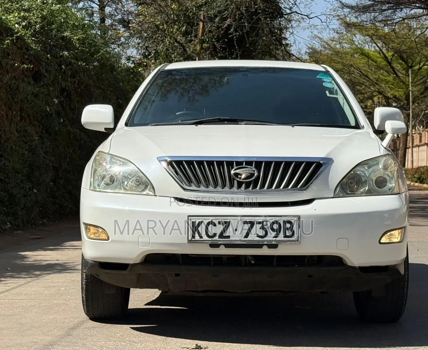 Toyota Harrier 2012 White