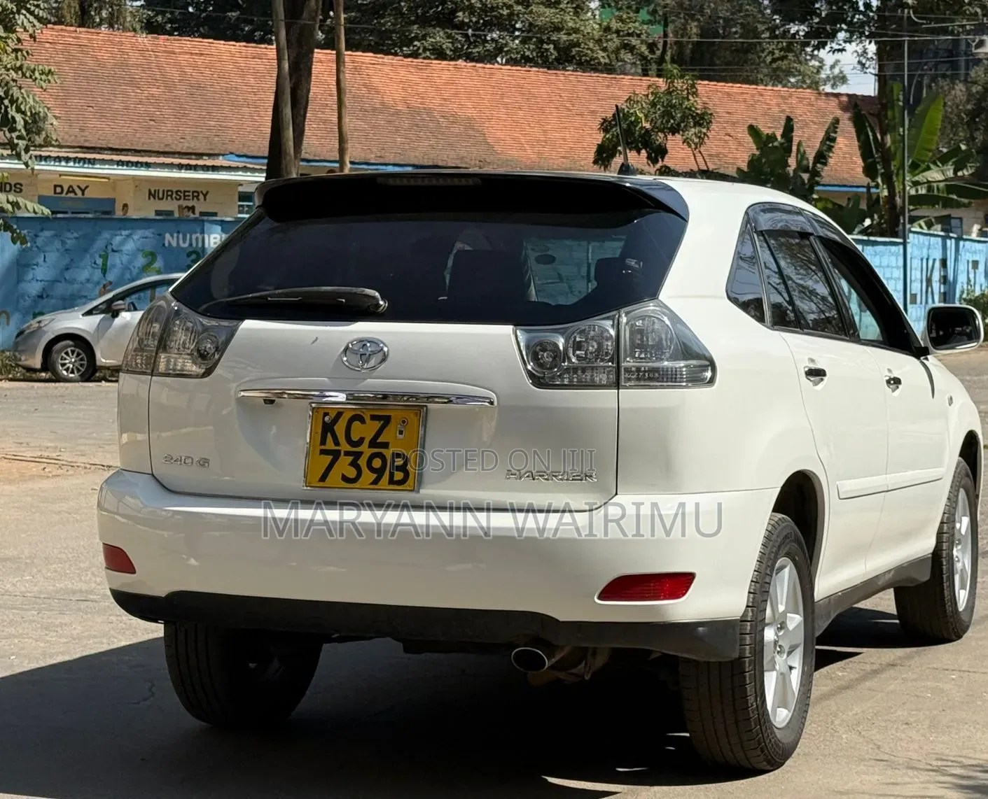 Toyota Harrier 2012 White