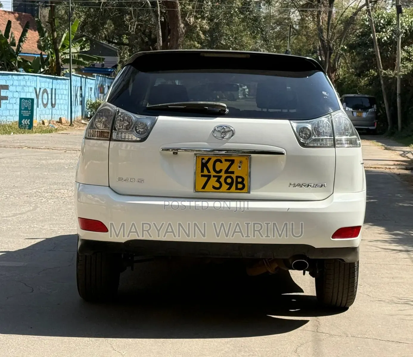 Toyota Harrier 2012 White
