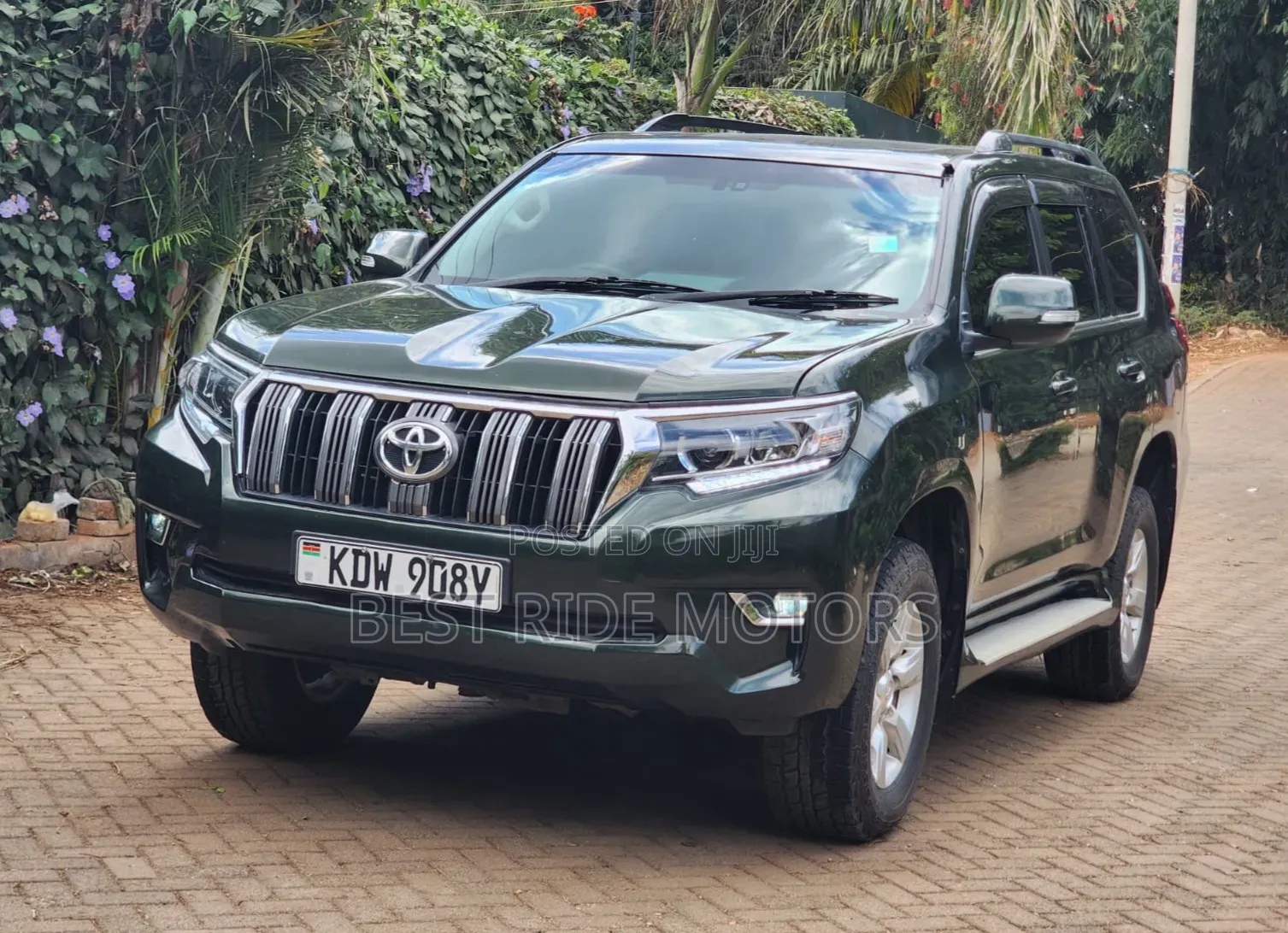 Toyota Land Cruiser Prado 3.0 D-4D (190 Hp) 7 seats 2014 Green