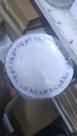 White 6pcs Ceramic Plates