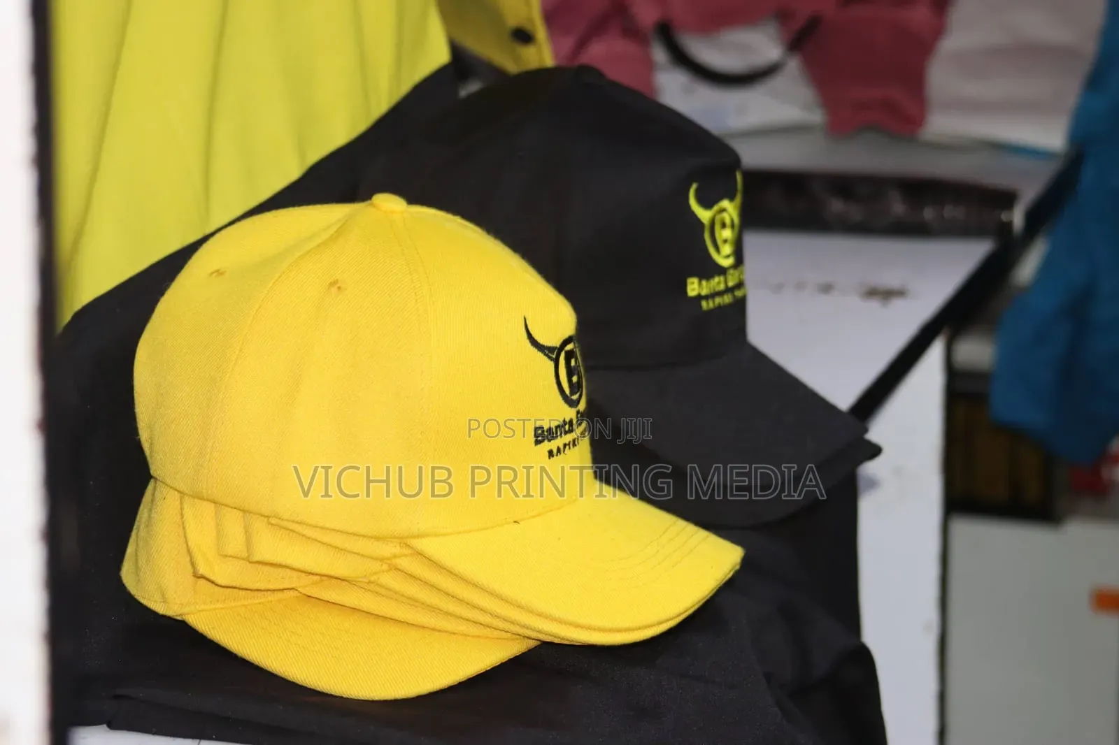 Caps Branded to Promote Your Hustle