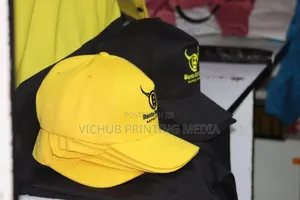 Caps Branded to Promote Your Hustle
