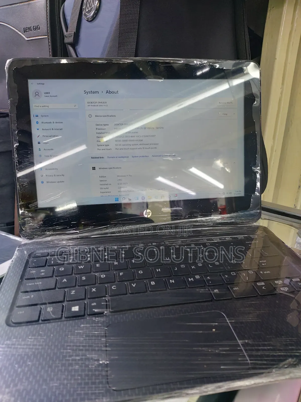 Laptop HP ProBook 11 X360 G2 EE 8GB Intel Core i5 SSD 256GB