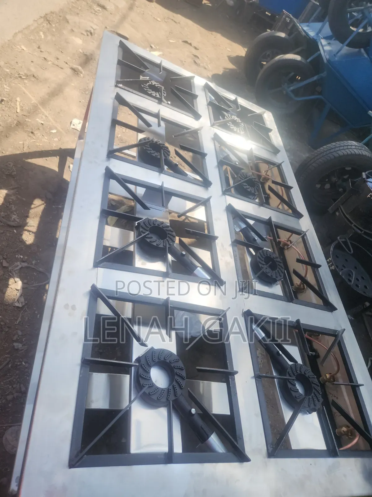 Commercial Gas Cooker 8 Burners