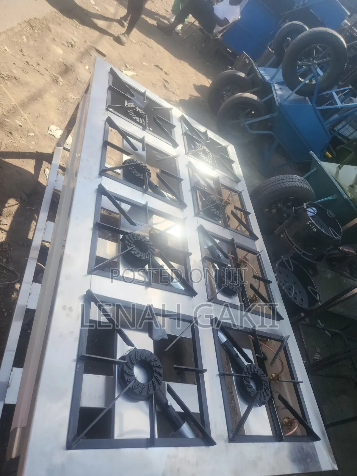 Commercial Gas Cooker 8 Burners