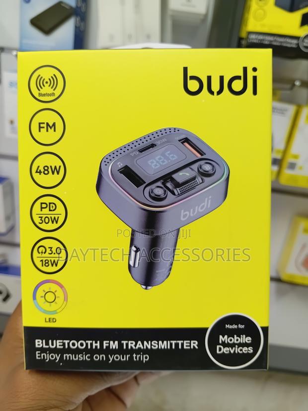 Budi 48W Bluetooth FM Car Transmitter (Model CCT19B / 48W Variant)