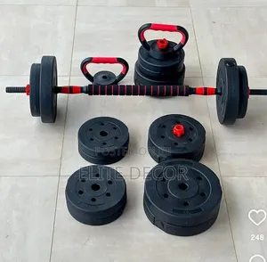 30KG 6-in-1 Adjustable Kettlebell Weight Set – Home Gym