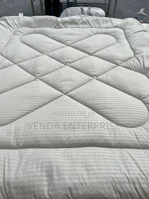 Binded Duvet White