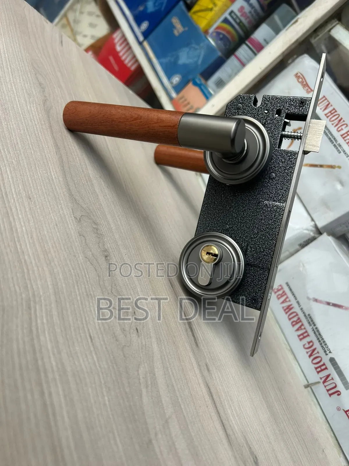 Rose Handle  Security Door Lock