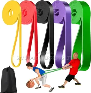 5 in One Resistance Bands With Handle and a Door Anchor SKE