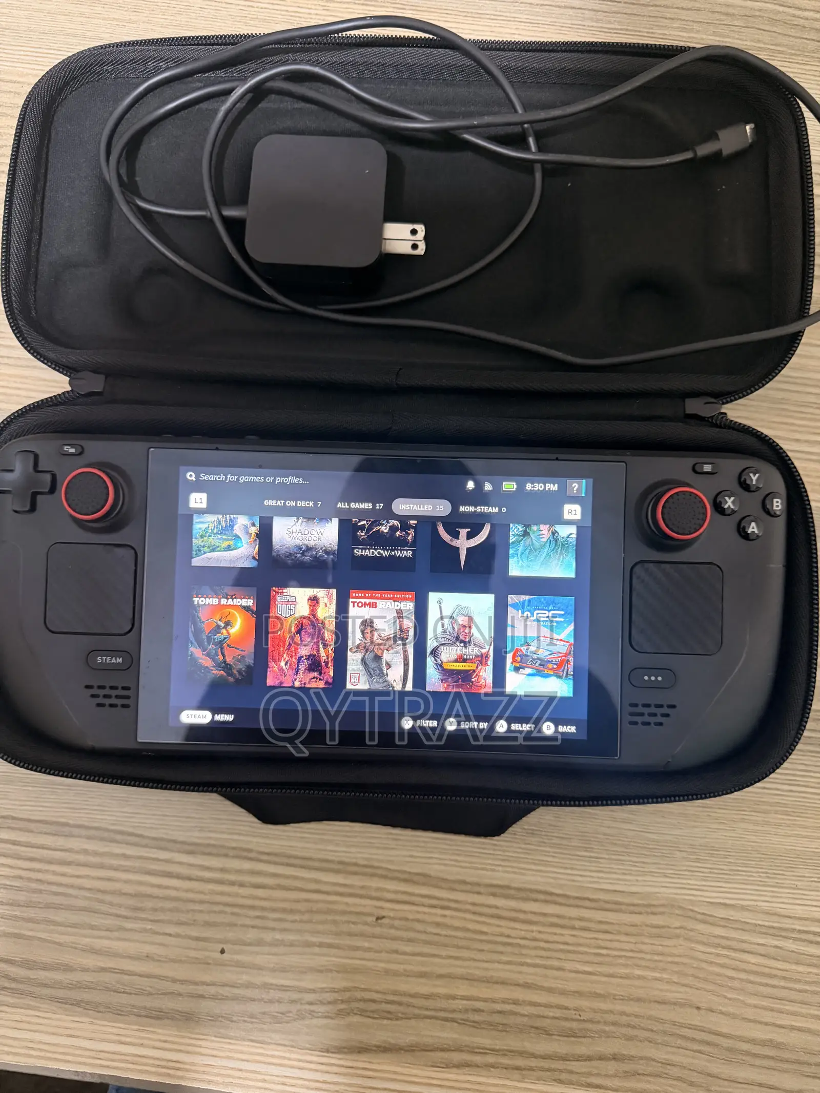 Steam Deck LCD 1tb SSD Plus Steam Account and 17 Games