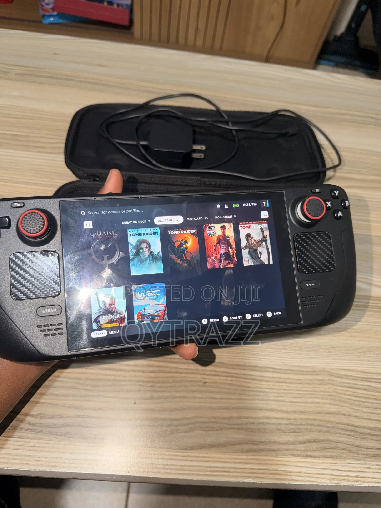 Steam Deck LCD 1tb SSD Plus Steam Account and 17 Games