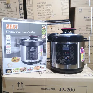 Reki 6L Electric Pressure Cooker – Multifunctional Digital Cooker