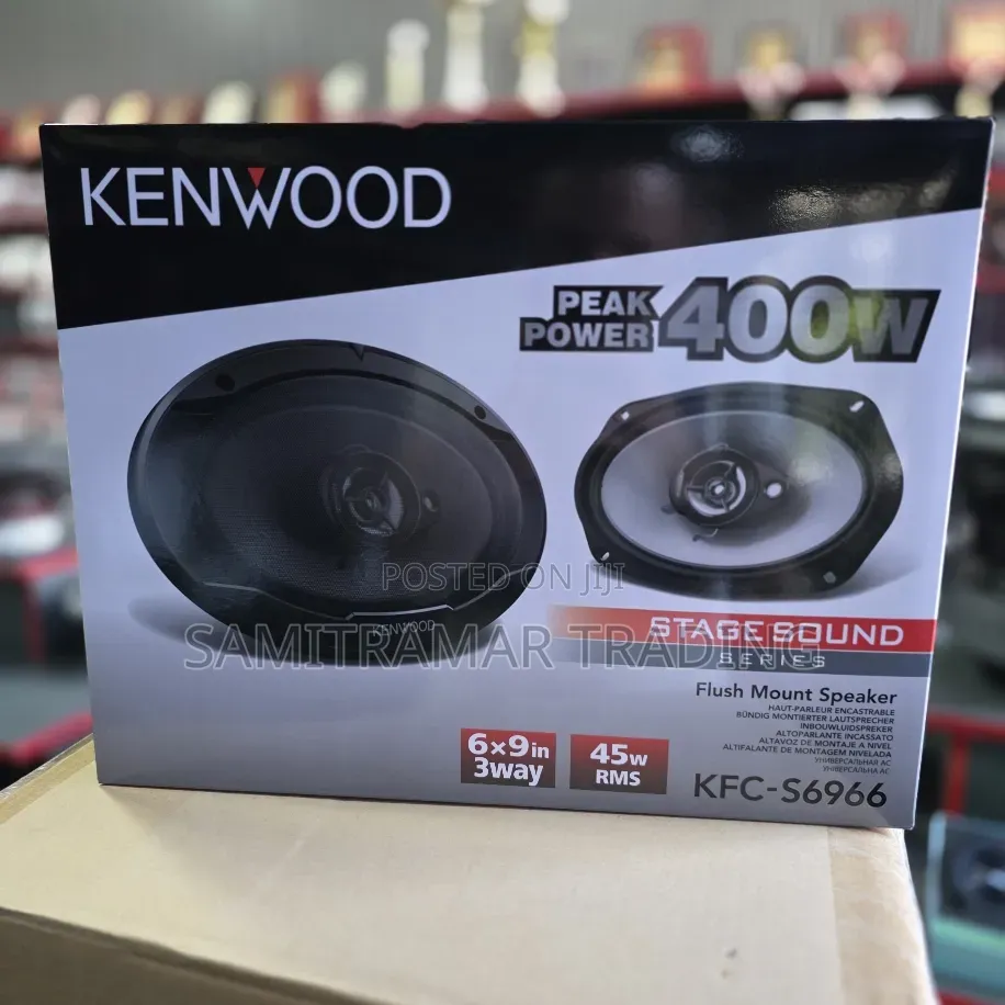 KFC-S6966 Kenwood 6"x9" 3-Way Car Midrange Speakers 400w (Pair)