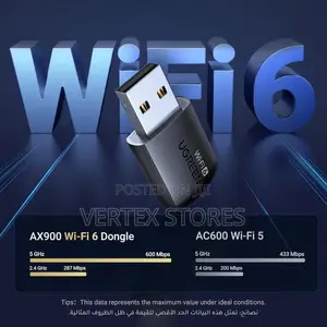 UGREEN WiFi-6 AX900M Built-in Antenna USB Wi-Fi Adapter