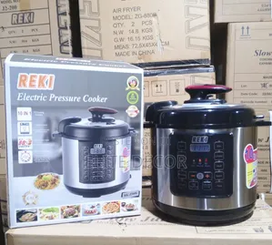 Reki 6L Electric Pressure Cooker – Multifunctional Digital Cooker