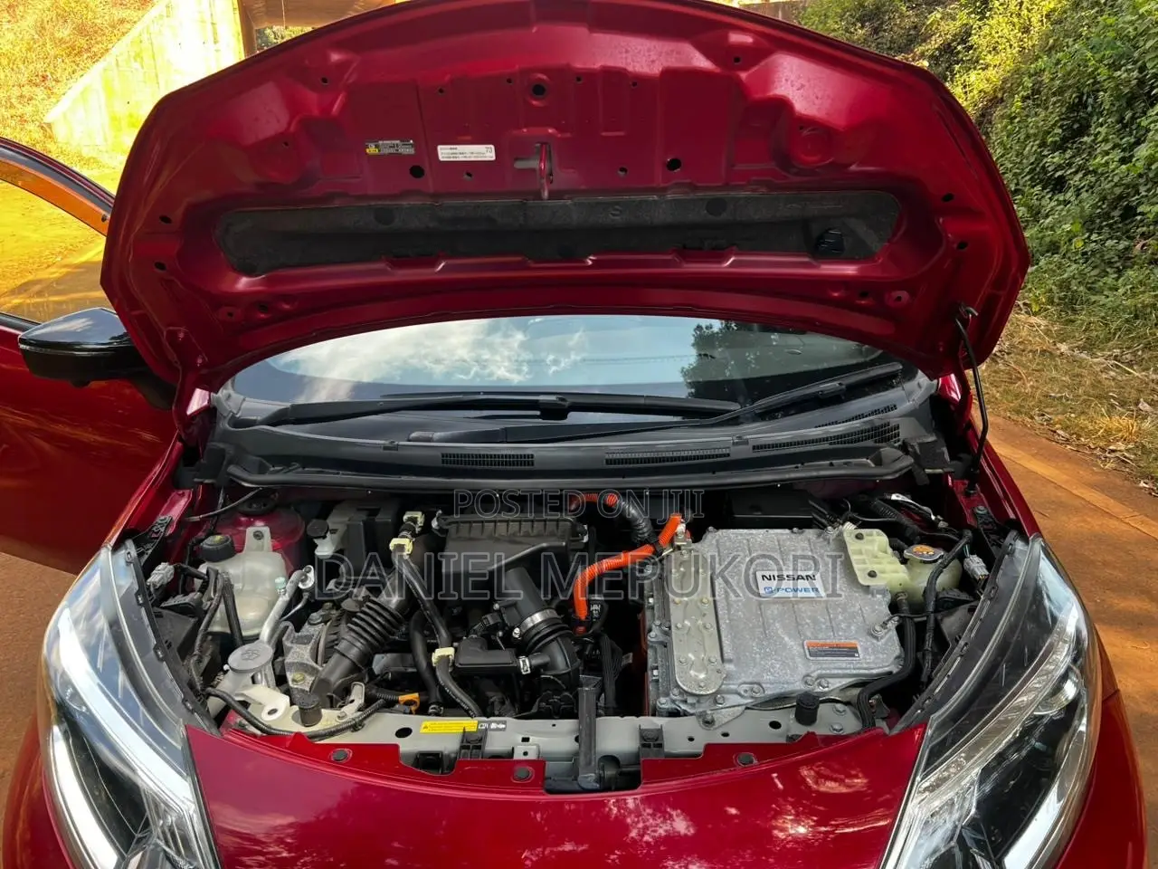 Nissan Note 2019 Red