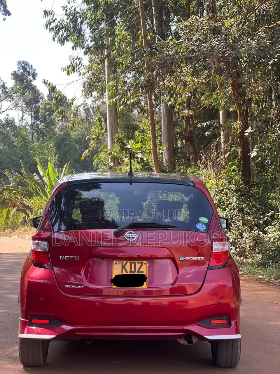 Nissan Note 2019 Red